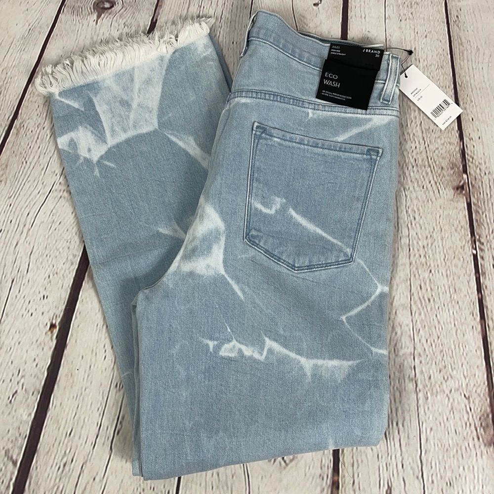 J Brand Jules Hr Ankle Straight Eco Wash Jeans Nwt